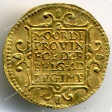 Монета. Дукат. Голландия. 1649 г. Золото. 